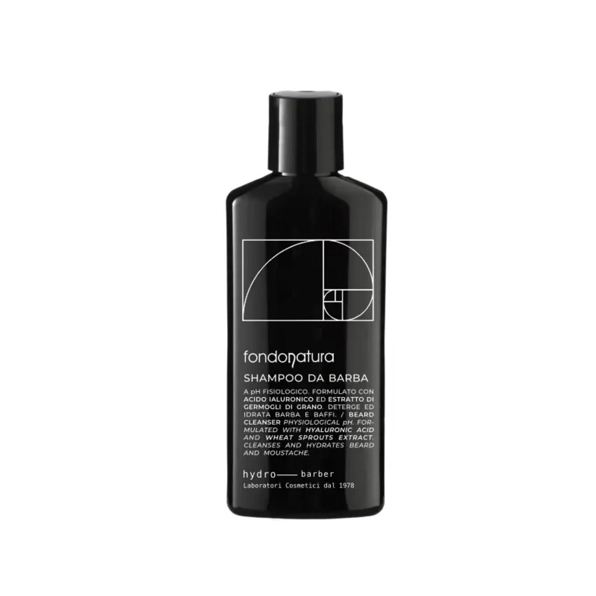 Fondonatura Hydro Barber - Shampoo da Barba 150ml (Nuova edizione)