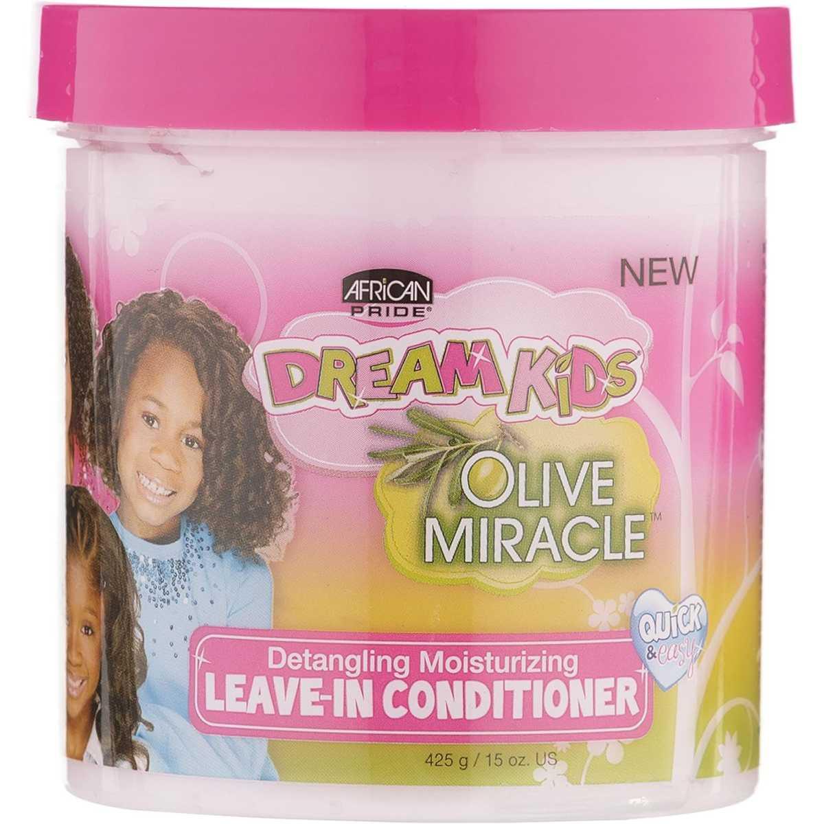 African Pride -  Dream Kids Olive Miracle, Balsamo per capelli 425gr