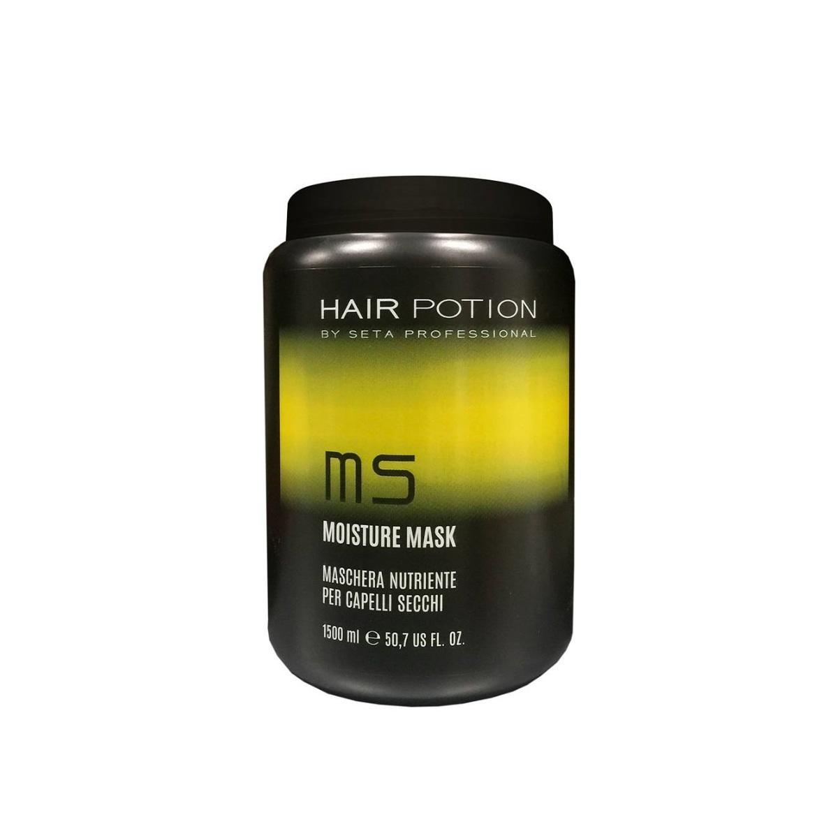 Hair Potion Moisture Mask Capelli Secchi 1500 ml (damaged package)