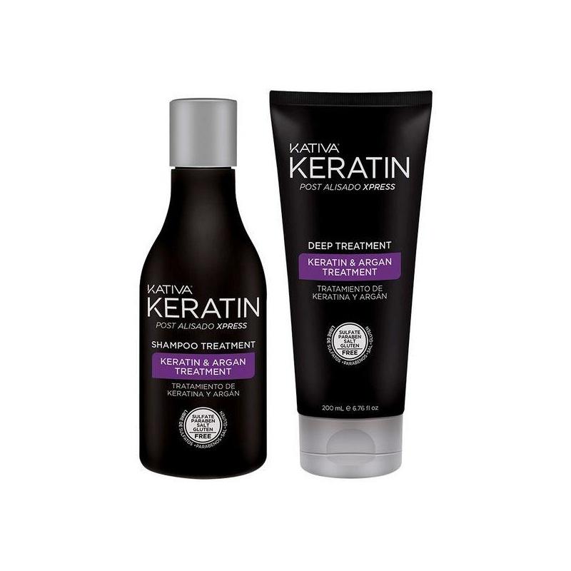 Kativa Keratin Post Alisado Express 2 Pezzi