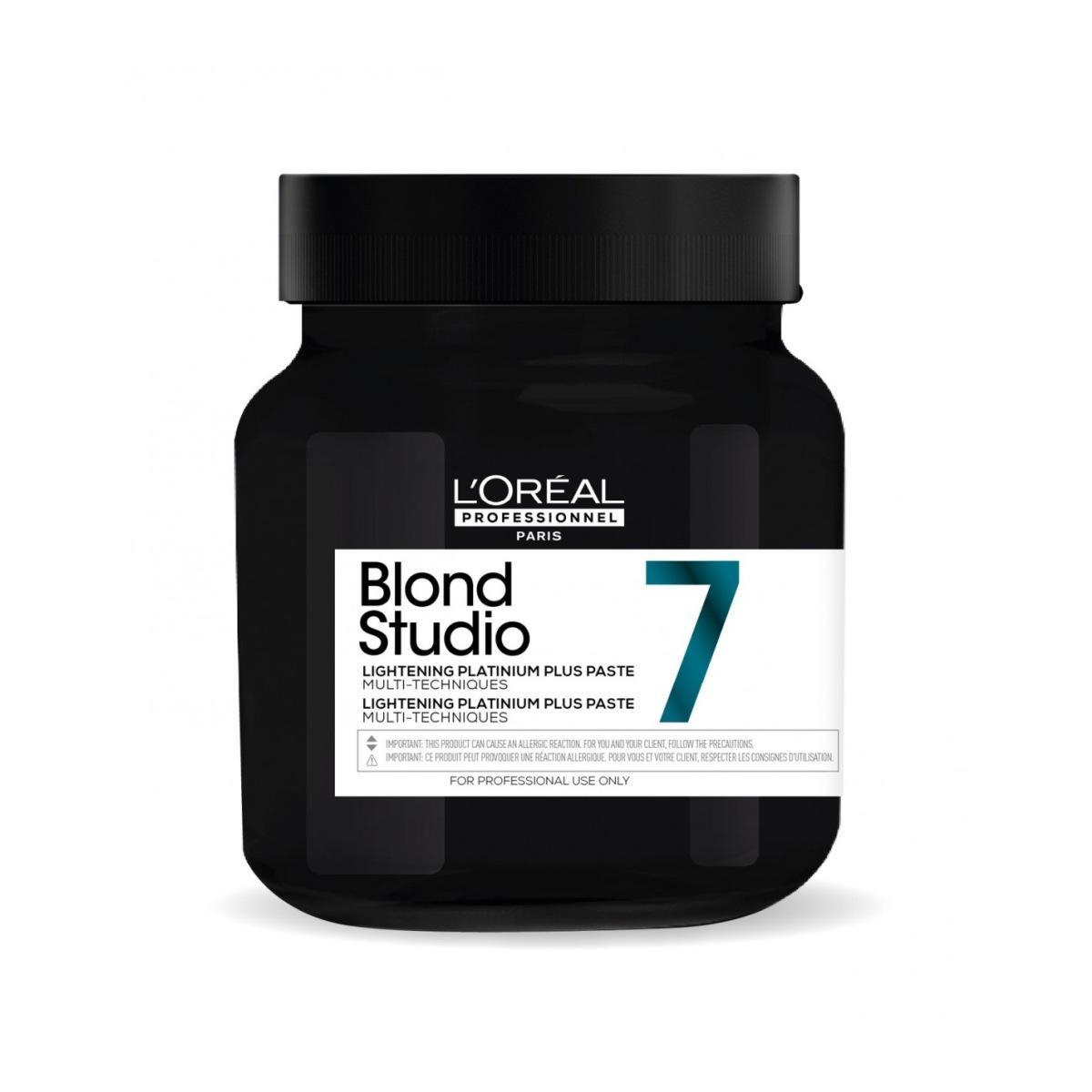 L'Oreal Blond Studio 7 Multi-Techiques Lightening Platinium