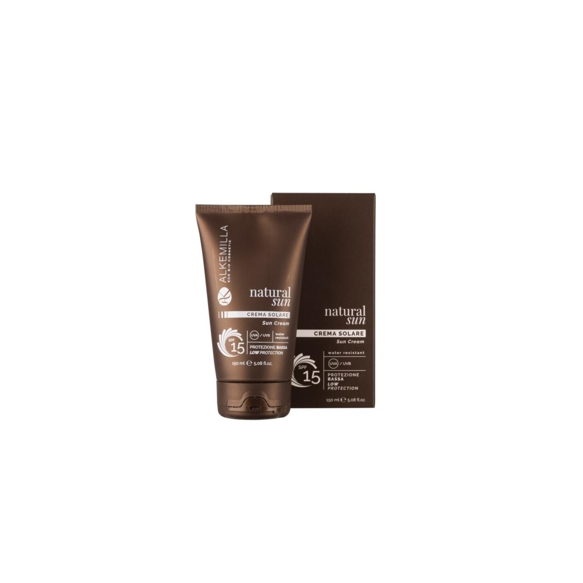 Crema Solare Bassa Protezione SPF 15 - Alkemilla