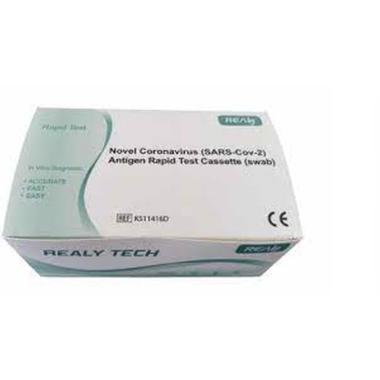 Realy Tech Rapid Test Coronavirus Antigen Kit 25 Tamponi Rapidi Anti Covid-19