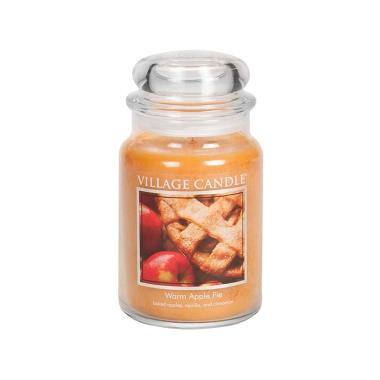 Village Candle Warm Apple Pie 26 oz - Grande Torta di mele dolce