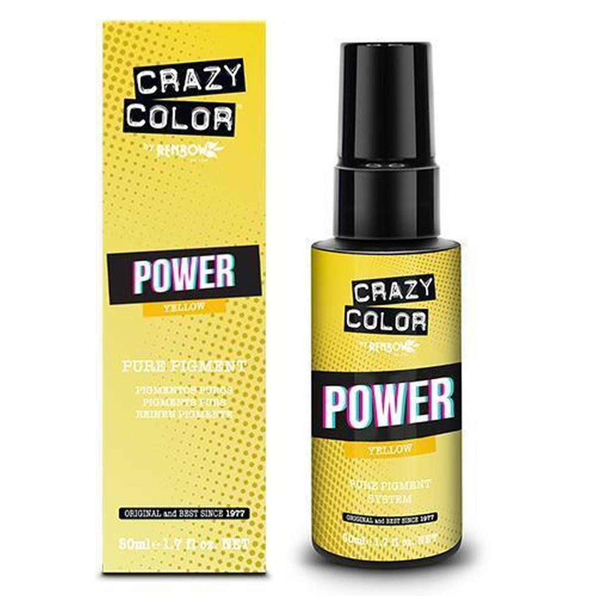 Hype Crazy Color Yellow Pure Pigment 50 ml