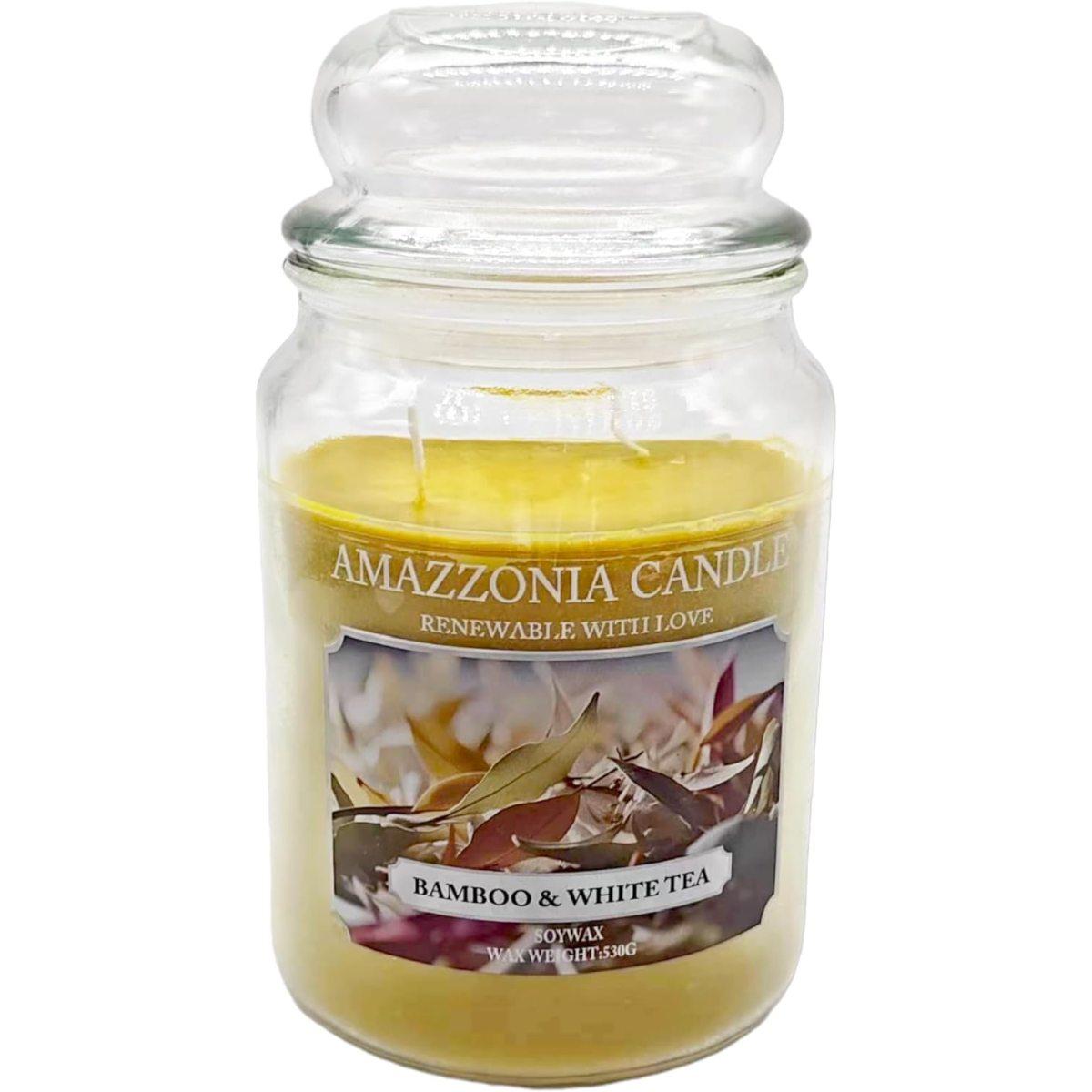 Amazzonia Candle Bamboo & White Tea 530 gr