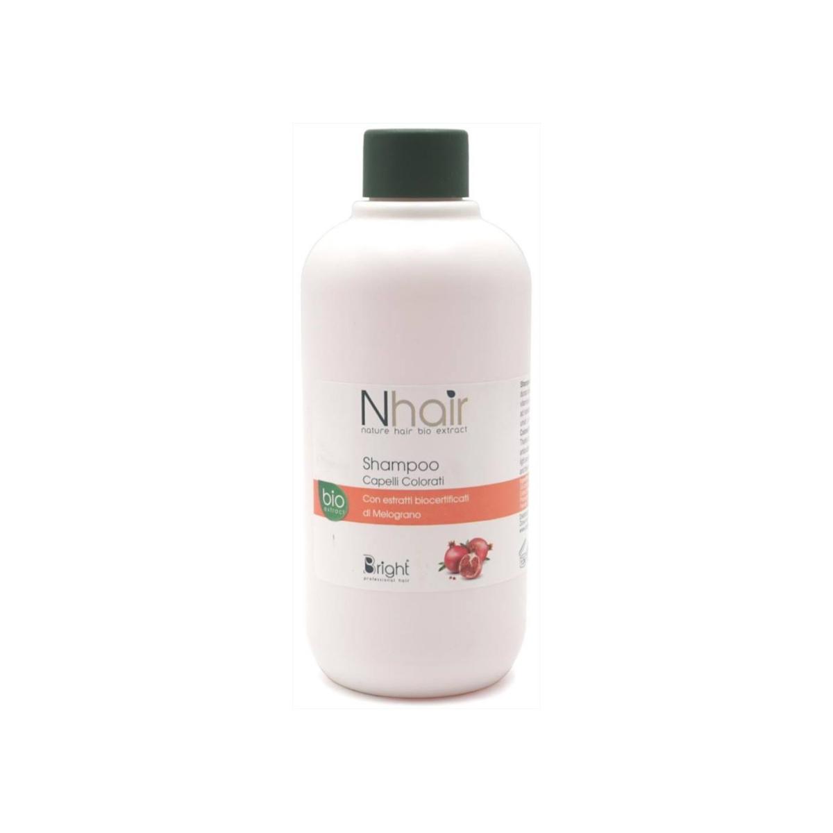 Bright Nhair Shampoo per capelli colorati al Melograno - 250ml