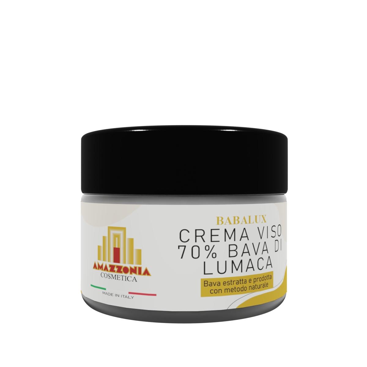 Amazzonia Babalux Crema viso 70% Bava di Lumaca 50 ml