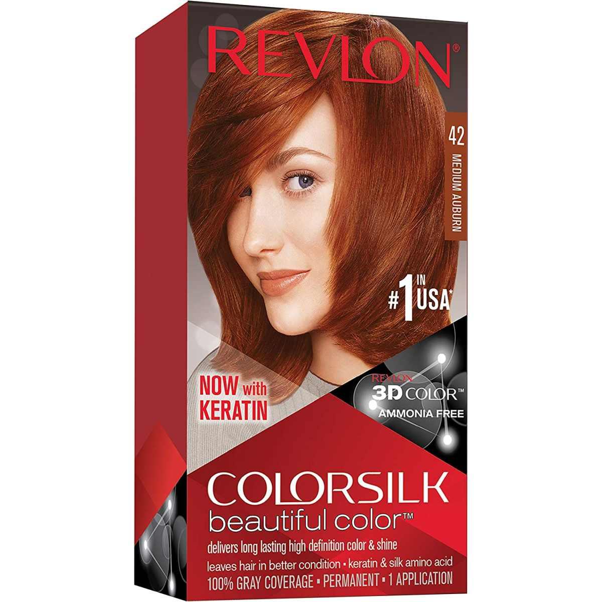 Revlon ColorSilk colorazione permanente fai da te - Biondo Rame Medio