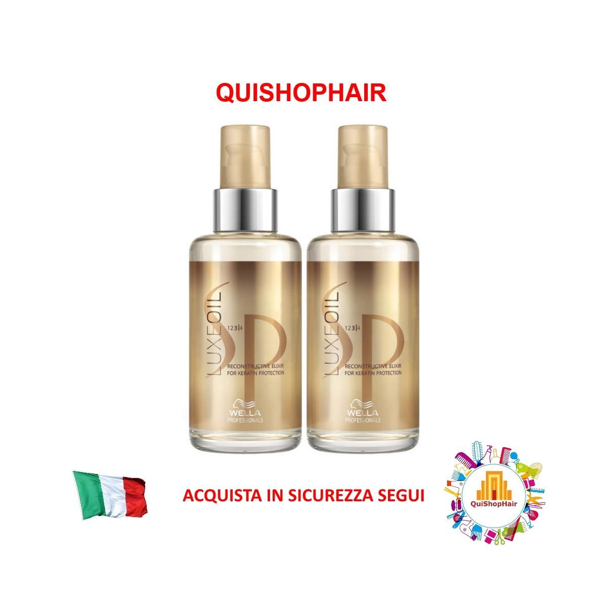 Wella SP Luxe Oil Elixir Olio Ricostituente 100ML 2 Pezzi