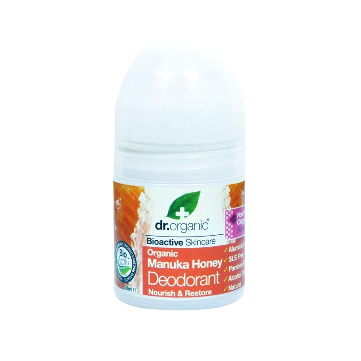 Dr Organic Deodorante Manuka Honey Roll On 50ML