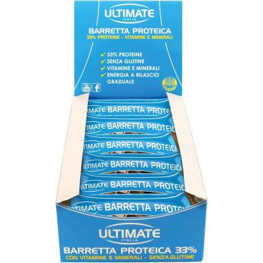 Ultimate - Barretta Proteica gusto Cacao 40 gr pack 24