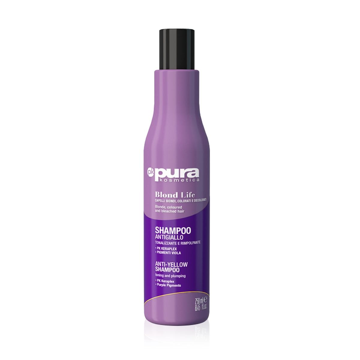Pura Kosmetica - Blond Life Shampoo Antigiallo 1000 ml