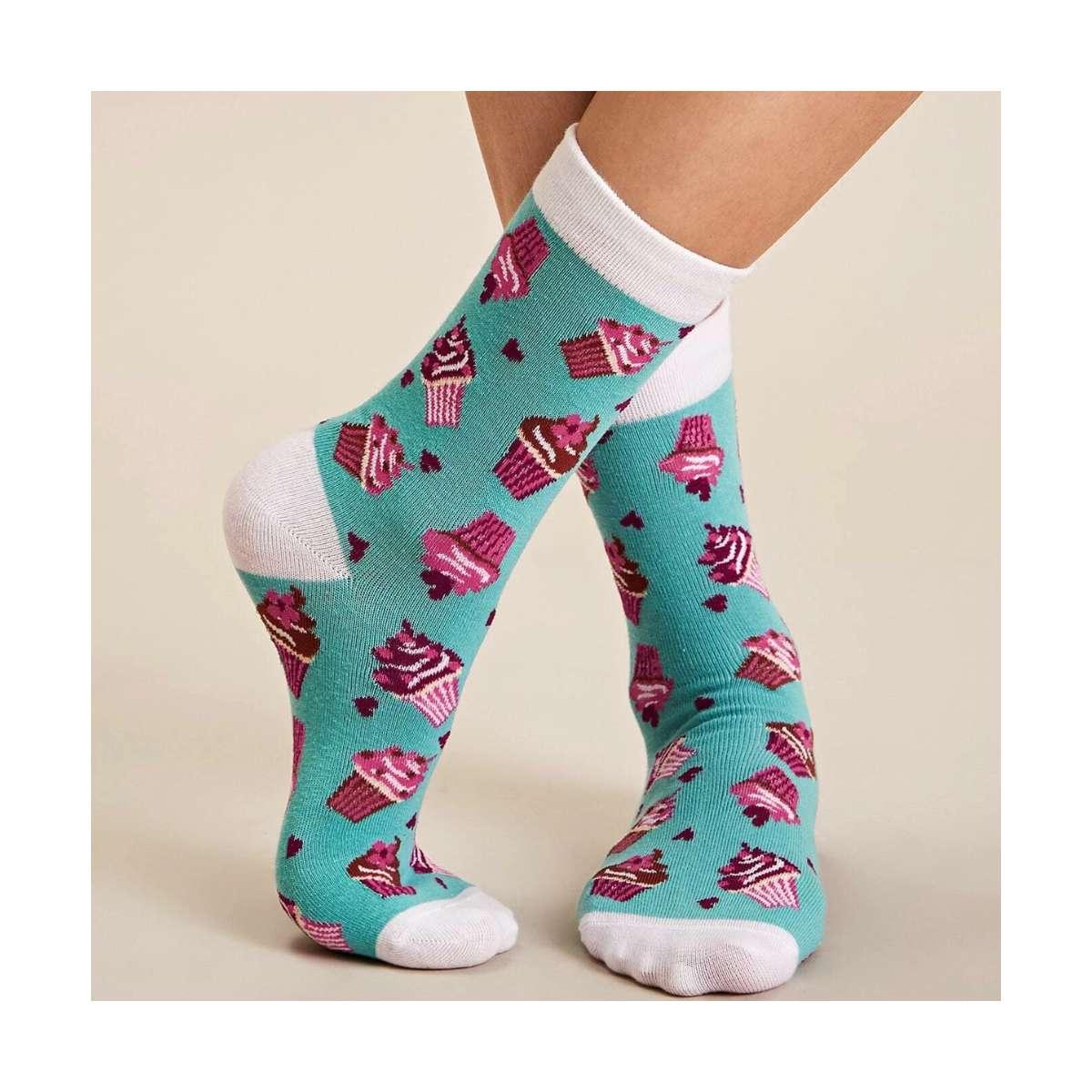 Calze Divertenti Varie Fantasie Unisex KIT Dolce 3 Paia