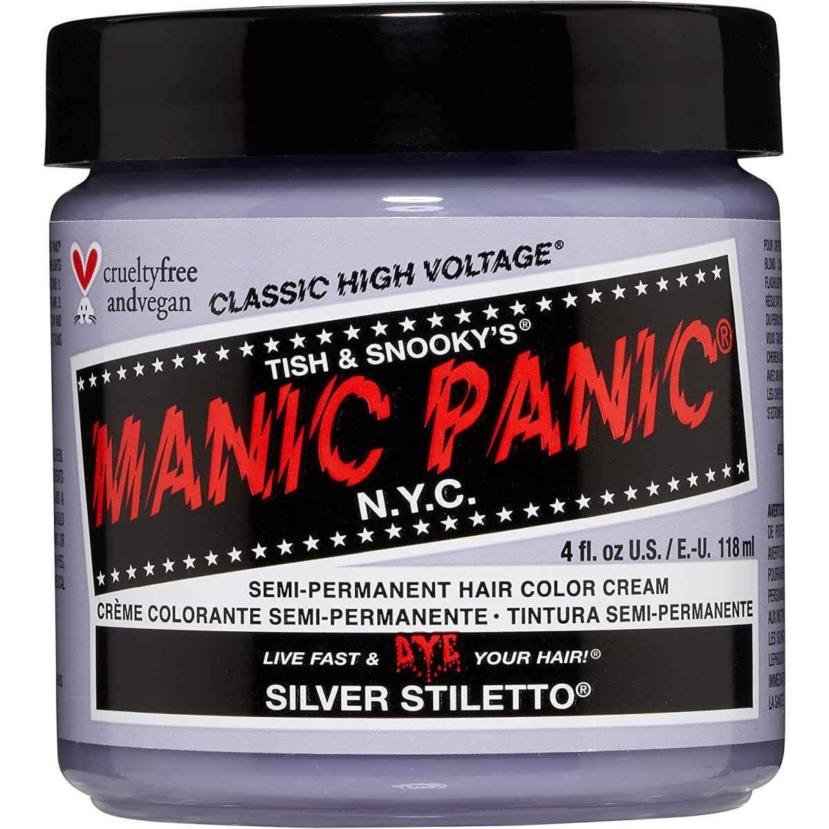 Manic Panic - Hair Color Cream Silver Stiletto 118 ml