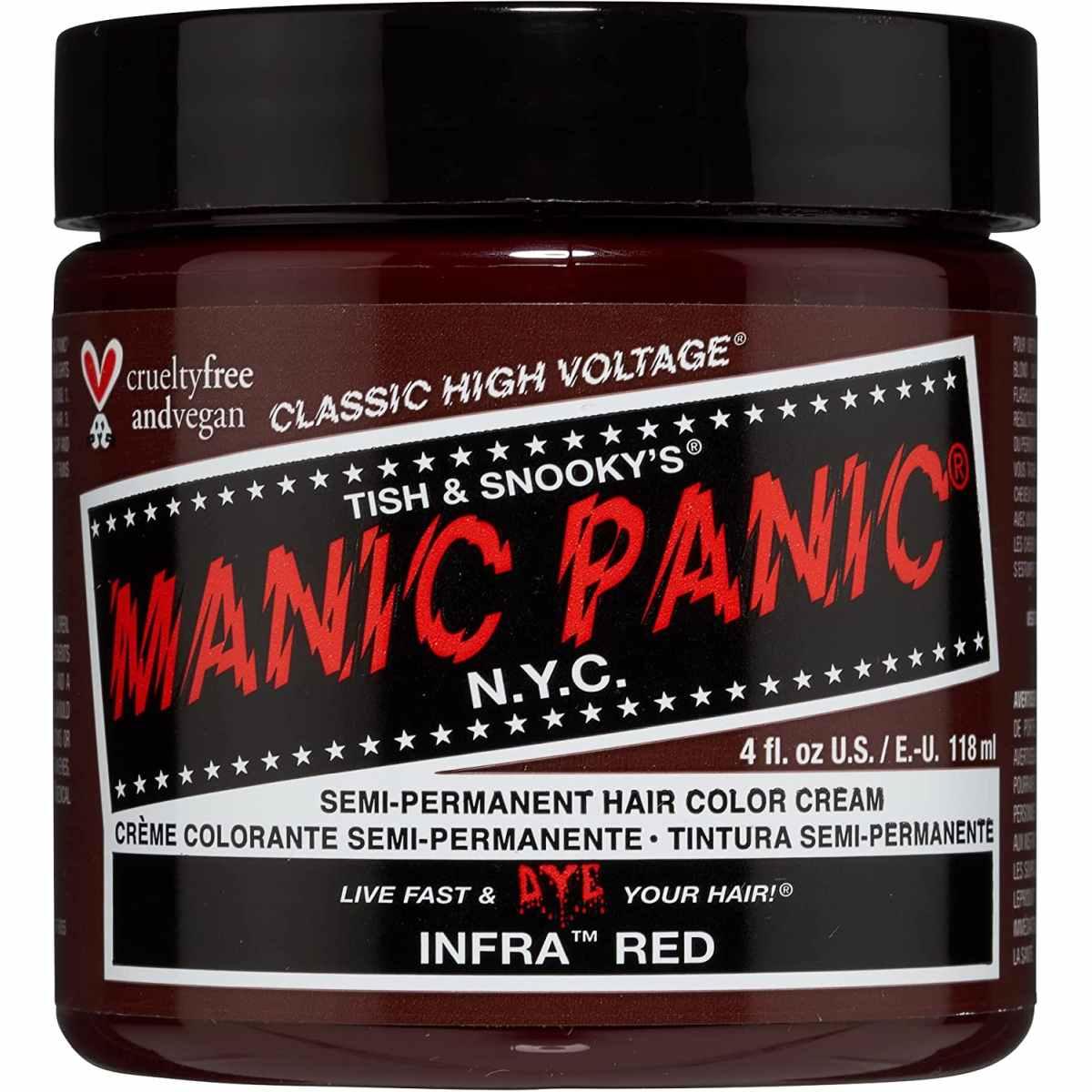 Manic Panic - Hair Color Cream Infra Red 118 ml
