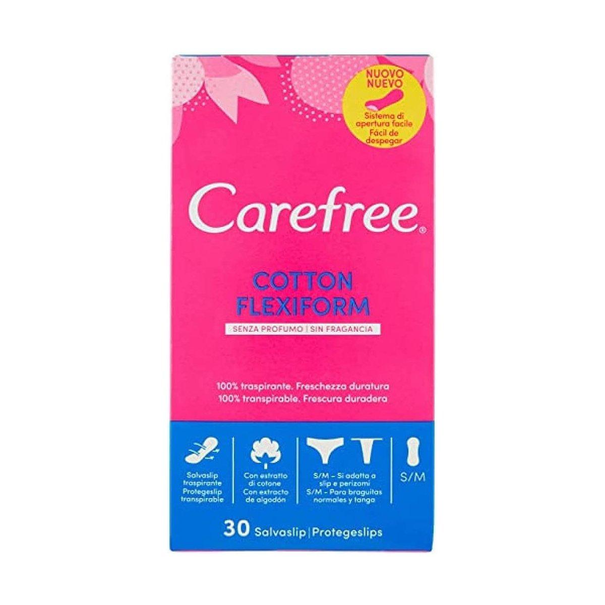 Carefree Flexiform Proteggi Slip, Regular + Tanga 30 pz
