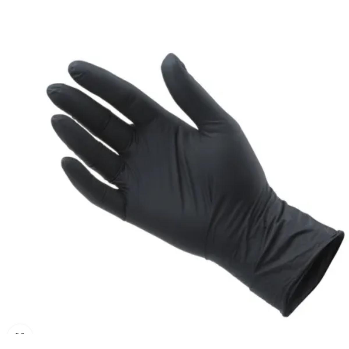 JDC Trading Srl Guanti Neri Nitrile Medium 100pz