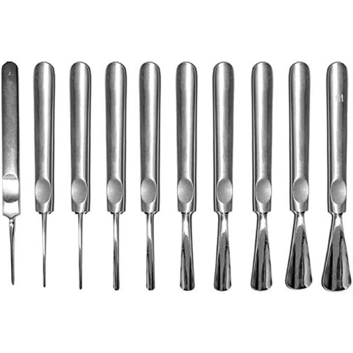 Melcap Sgorbia per Pedicure in acciaio inox - 4 mm