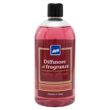 Dea - Ricarica Diffusore di Fragranza Rosso Rubino 500 ml - DAMAGED PACKAGE