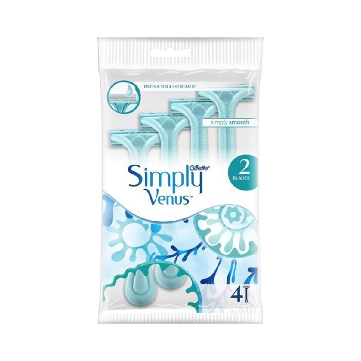 Gillette - 4 Rasoi usa e getta Venus Bilama