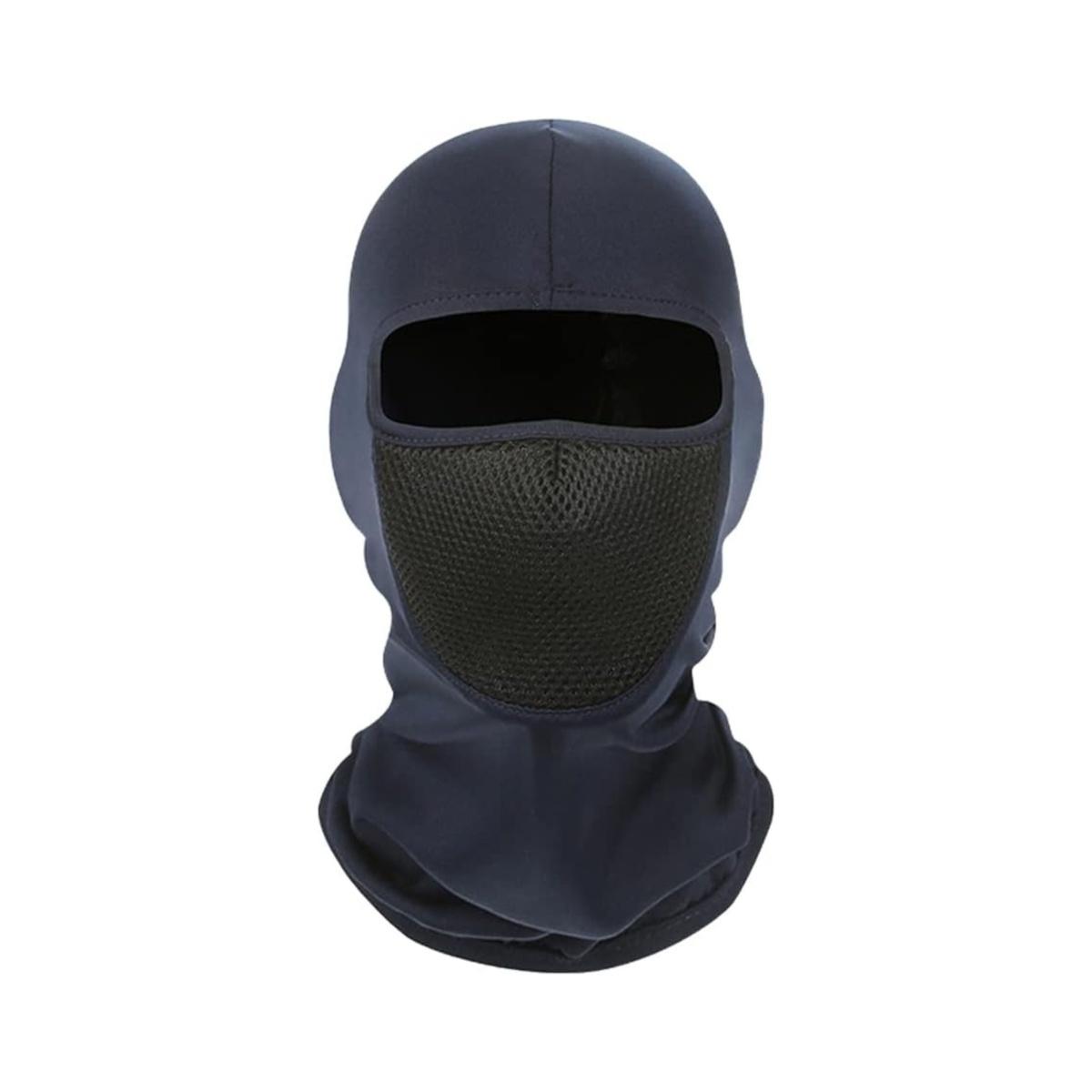 Jamila - Passamontagna - Balaclava per attività sportiva ludico ricreativa, Blu Scuro