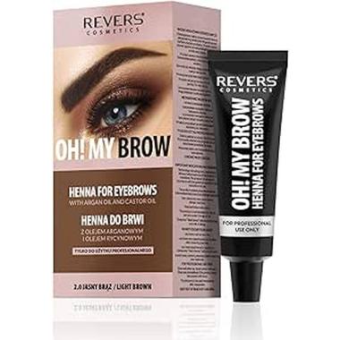 OH! MY BROW - Revers Cosmetics - Tinta Hennè per Sopracciglie Castano Chiaro