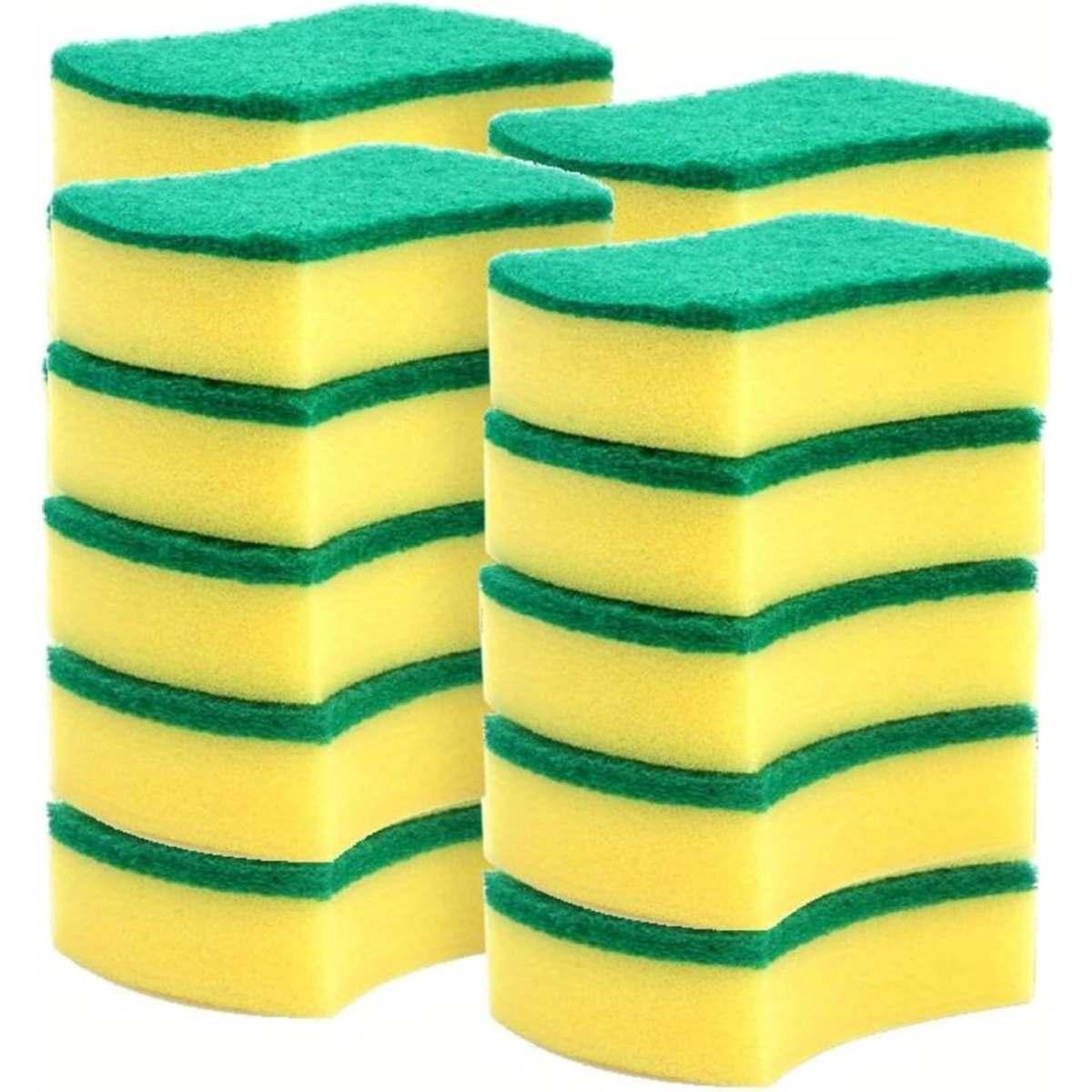 Casa e Benessere - Kit 10 Spugne da Cucina Multiuso Easy Touch