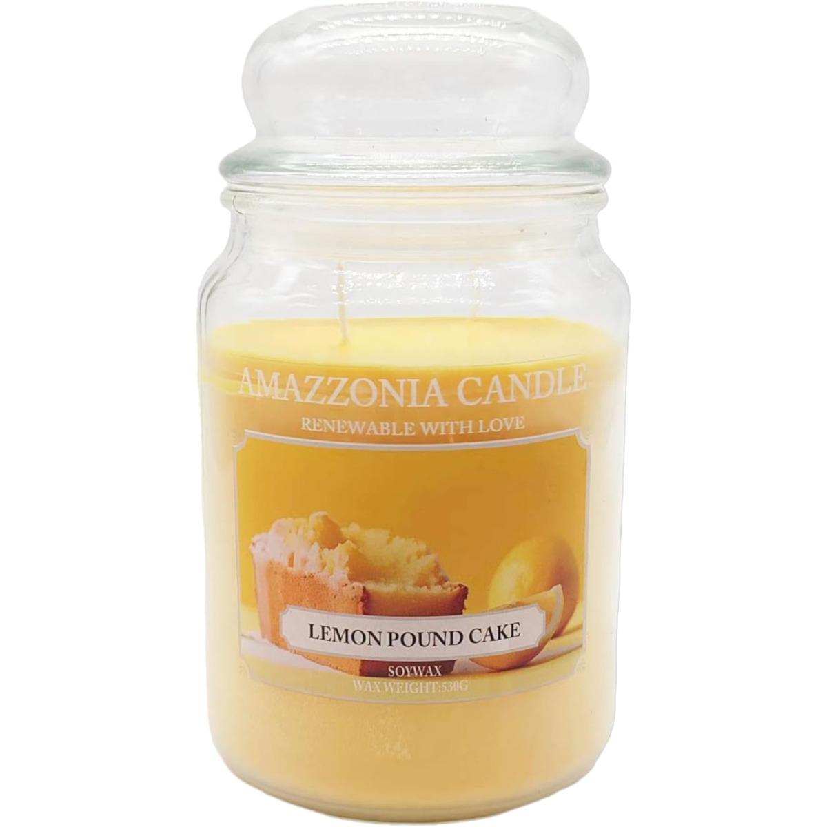 Amazzonia Candle Lemon Pound Cake - 530 gr