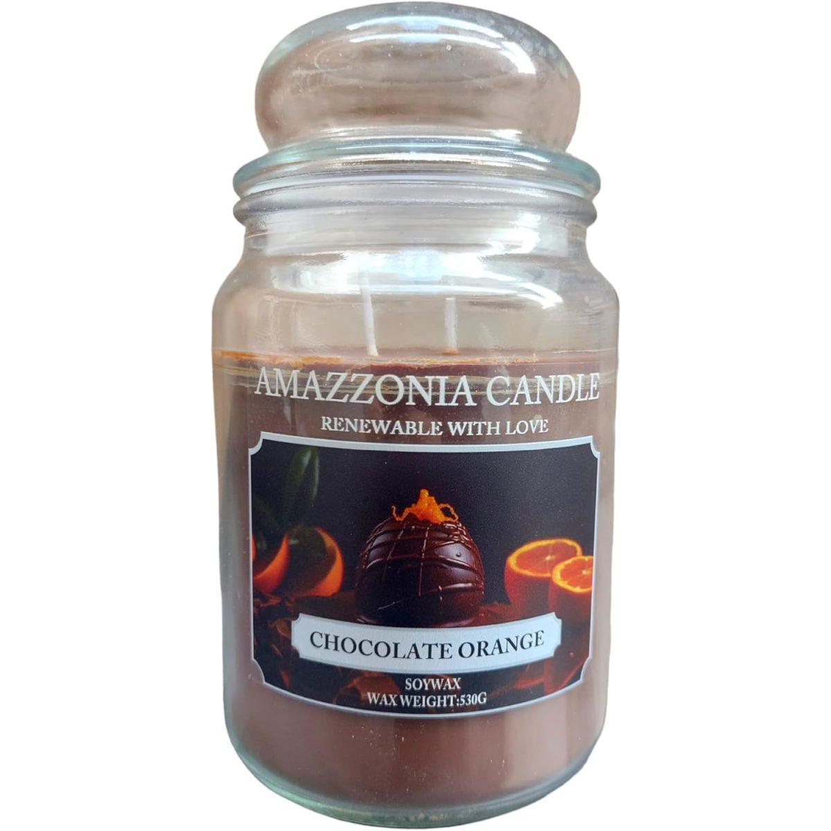 Amazzonia Candle Chocolate Orange - 530 gr