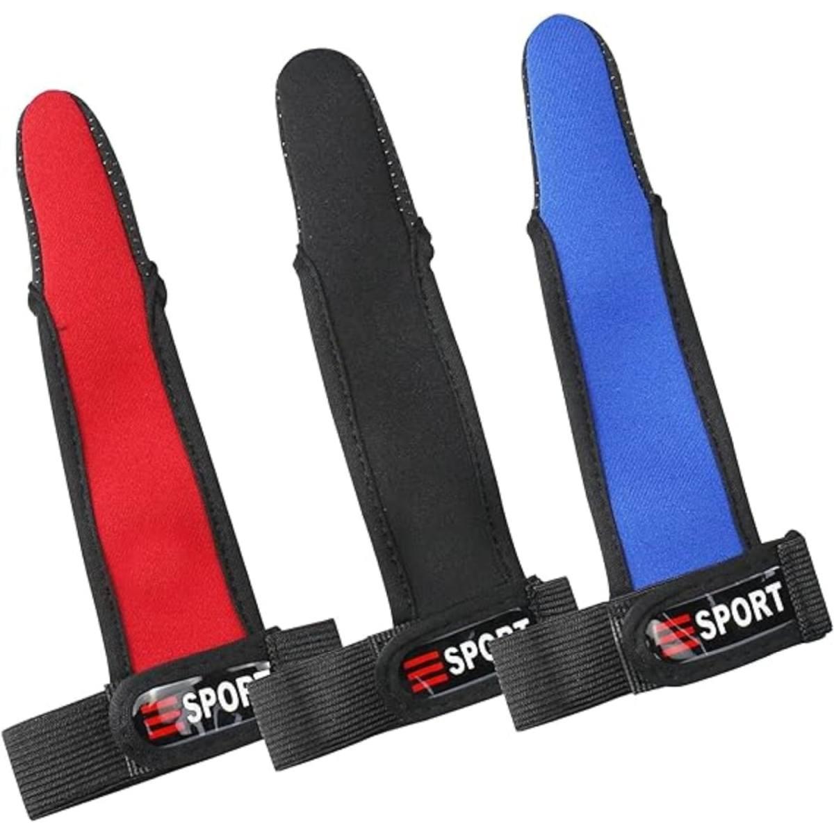 Jamila Guanti da Pesca Antiscivolo Estivi Sportivi monodita (rosso)