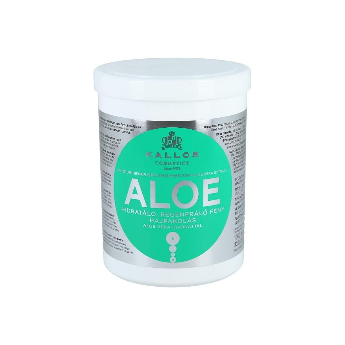 Kallos Aloe Vera Moisturizing Rebuilding Mask - 1000 ml