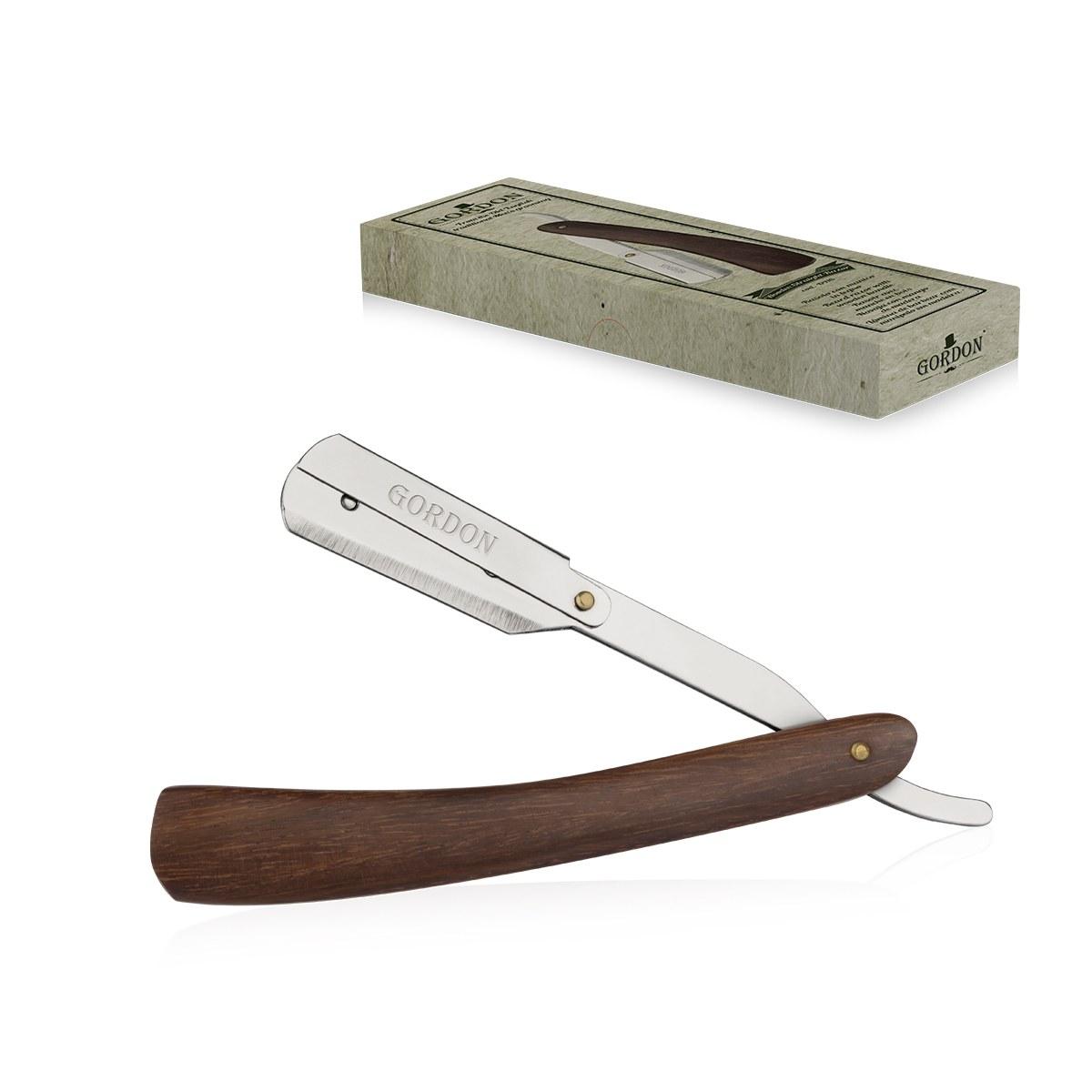 Gordon - Rasoio con Manico in legno
